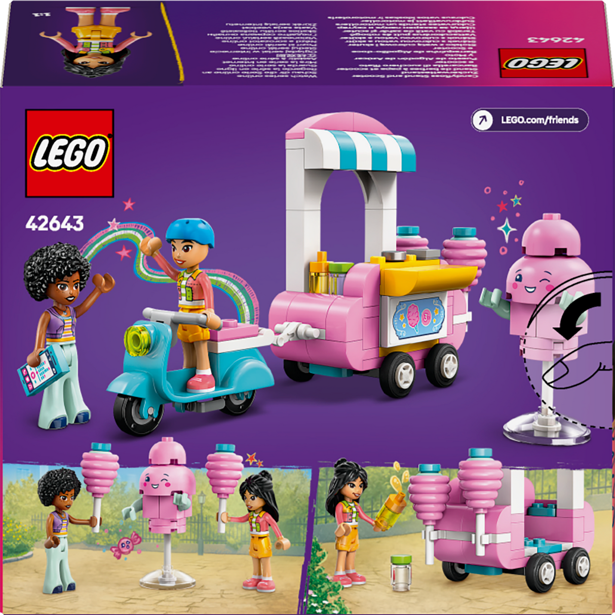 LEGO Friends Candyfloss Stand and Scooter 42643L
