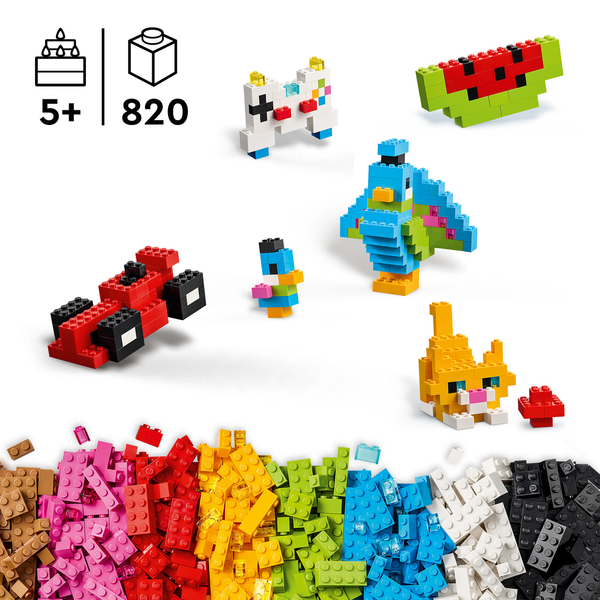LEGO Classic Creative Colorful Bricks 11045L