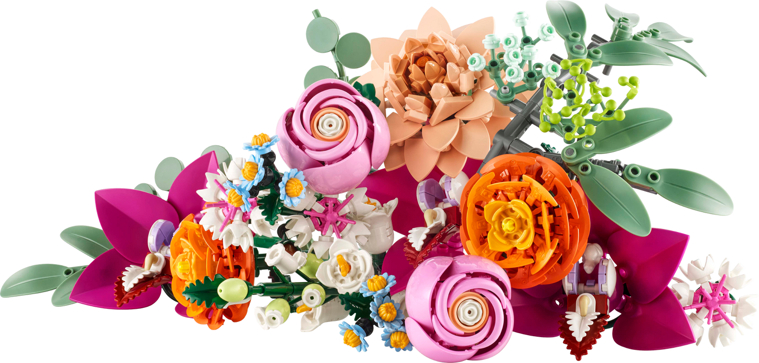 LEGO Botanicals Pretty Pink Flower Bouquet 10342L