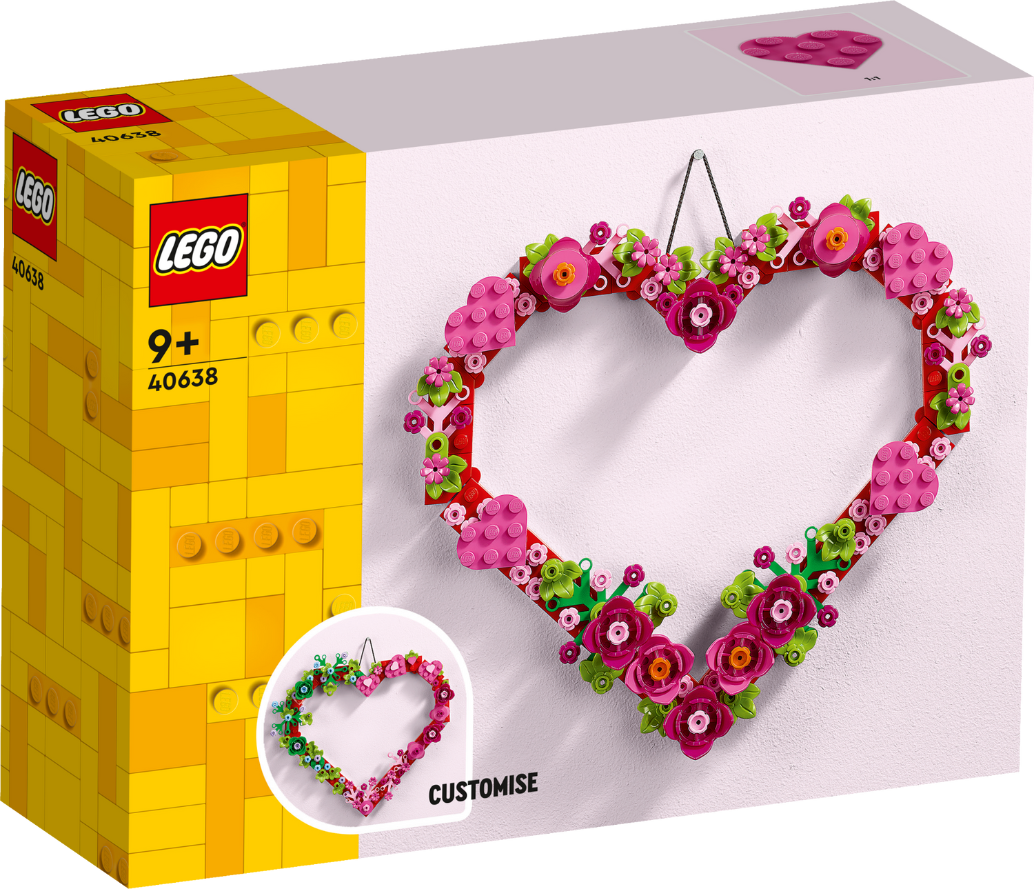 LEGO Heart Ornament 40638L
