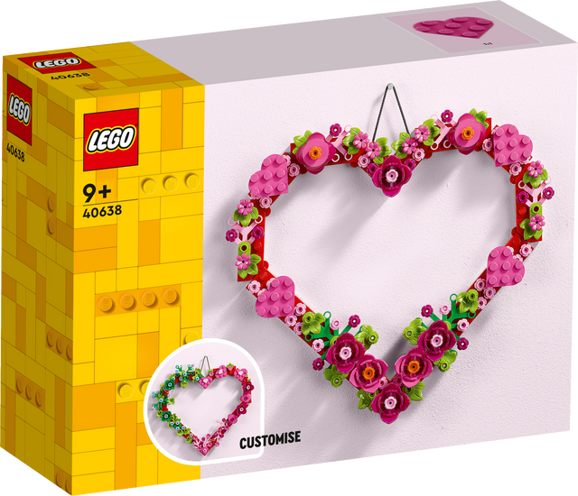 LEGO Heart Ornament 40638L
