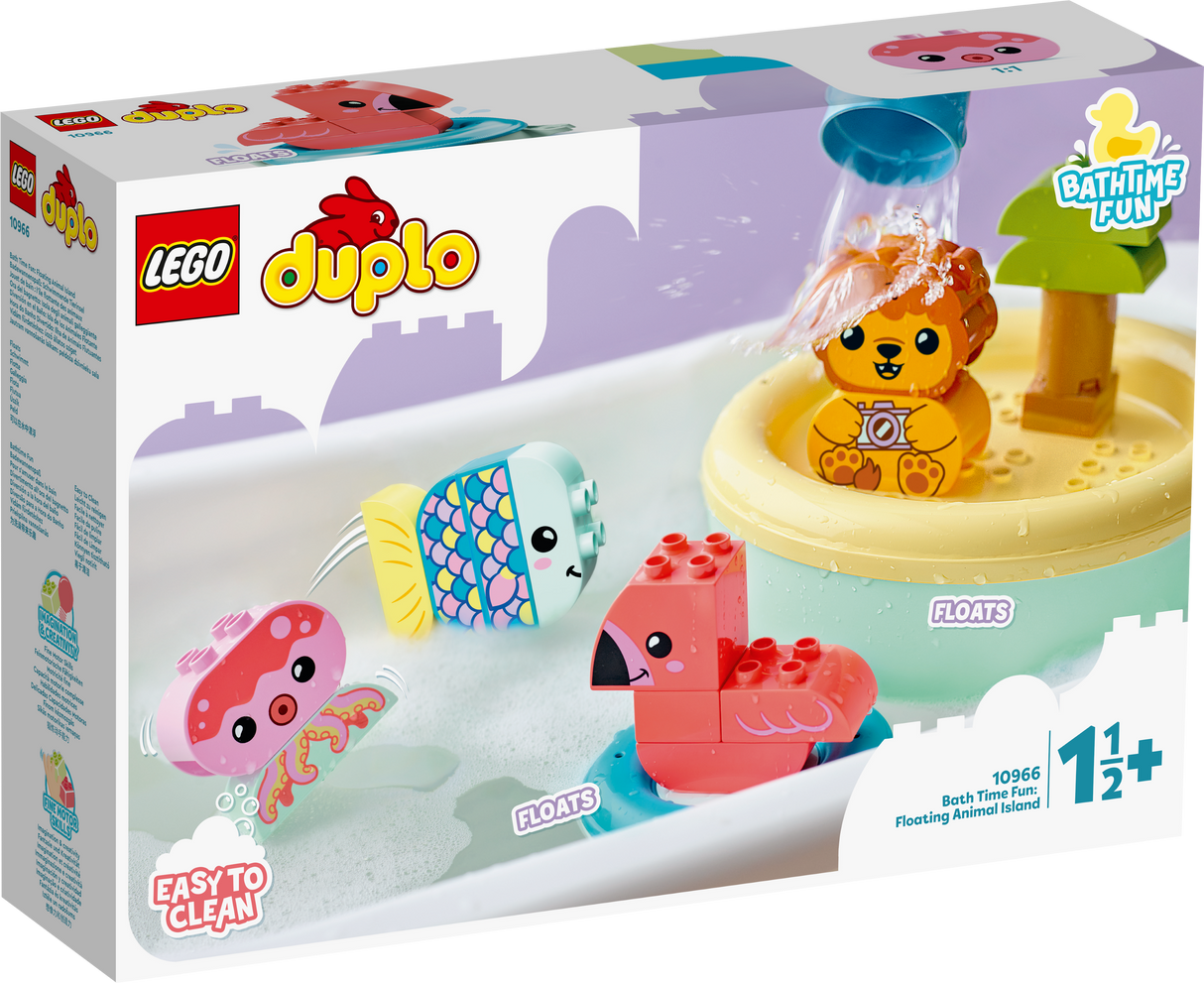 LEGO DUPLO Bath Time Fun: Floating Animal Island 10966L