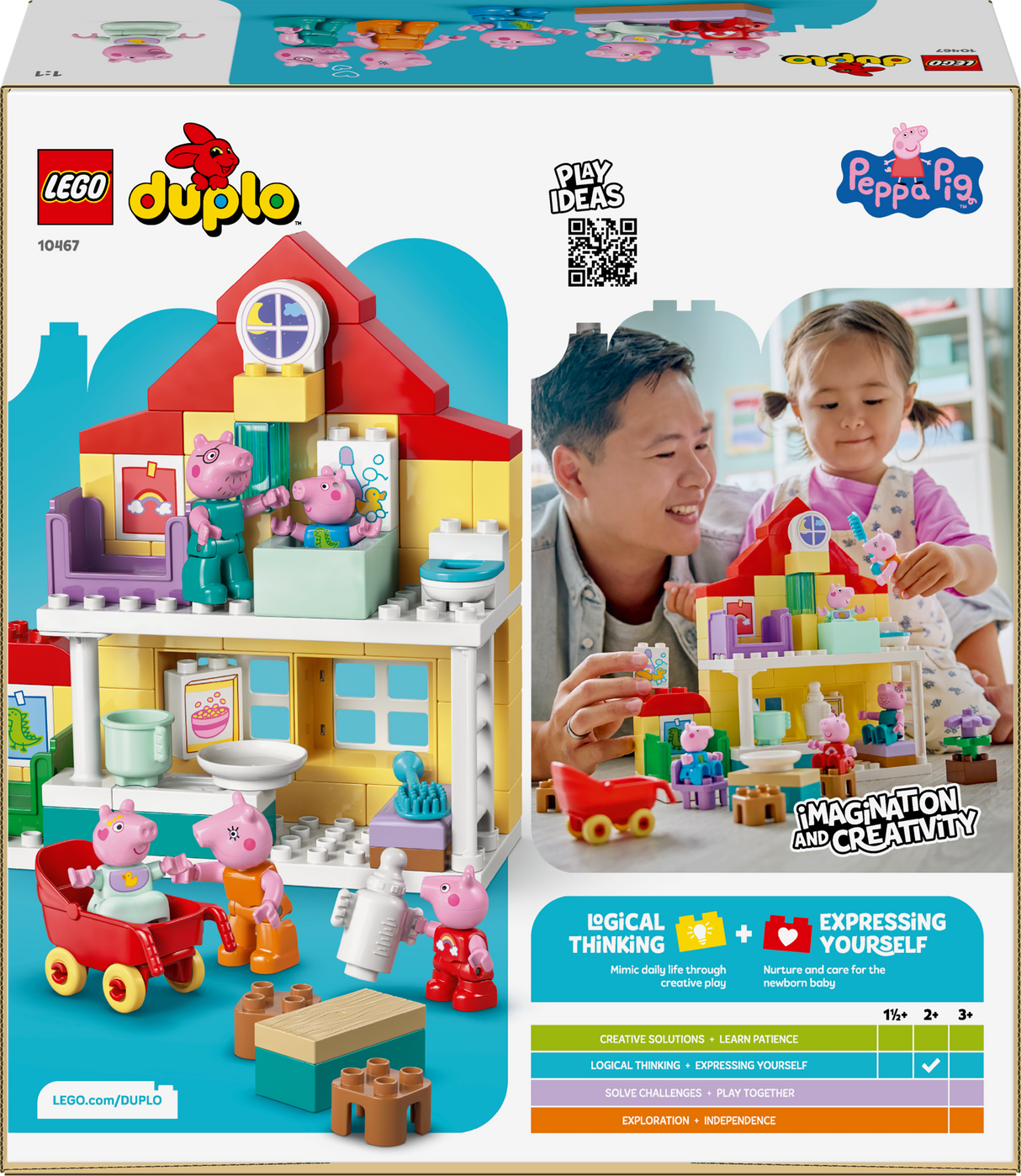 LEGO DUPLO Peppa Pig Family House 10467L