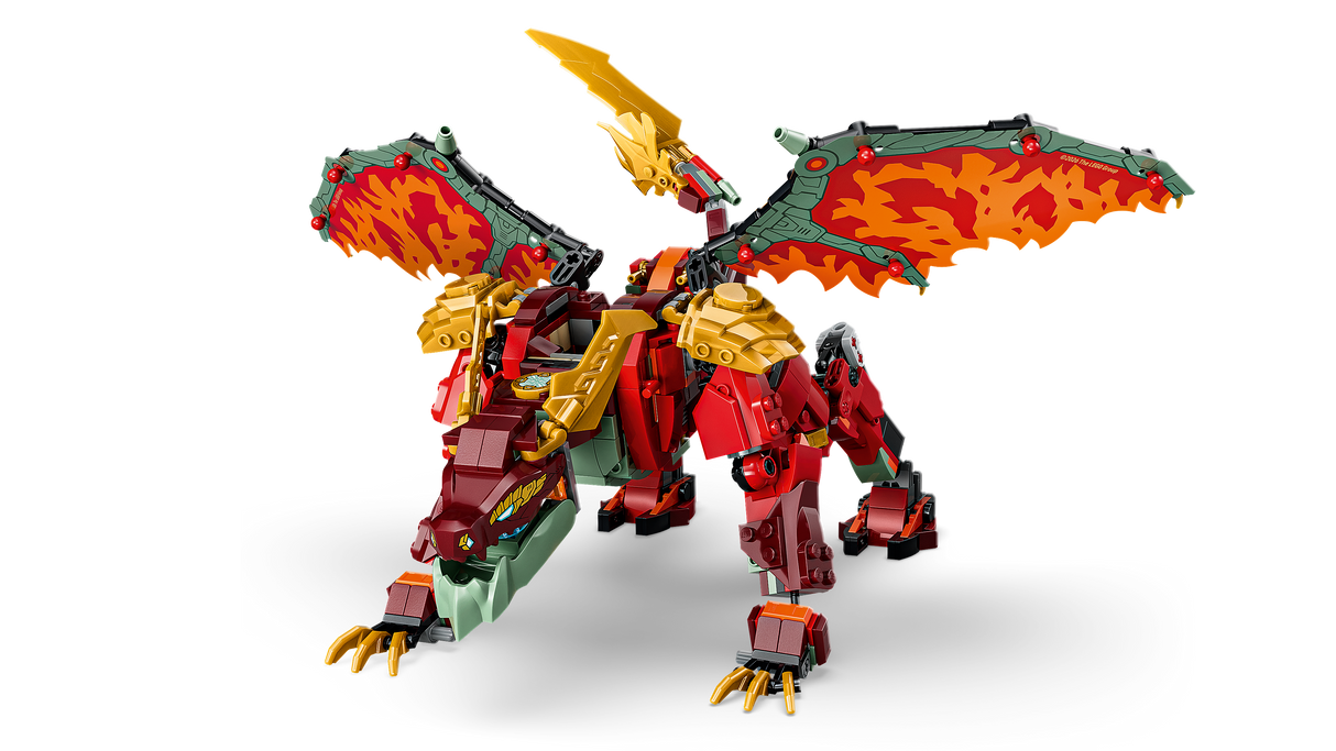 LEGO Ninjago Wyldfyre's Transforming Dragon Mech 71868L