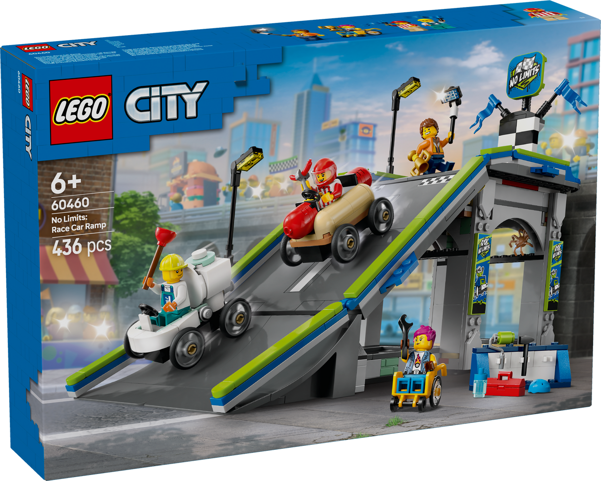 LEGO City No Limits: Race Car Ramp Track 60460L
