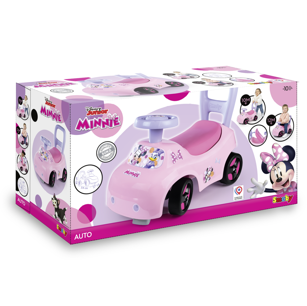 Smoby Auto Ride-On: Minnie 720544S
