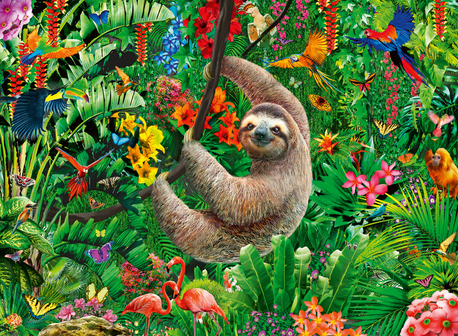 Ravensburger Puzzle 300 pc Sloth 132980V