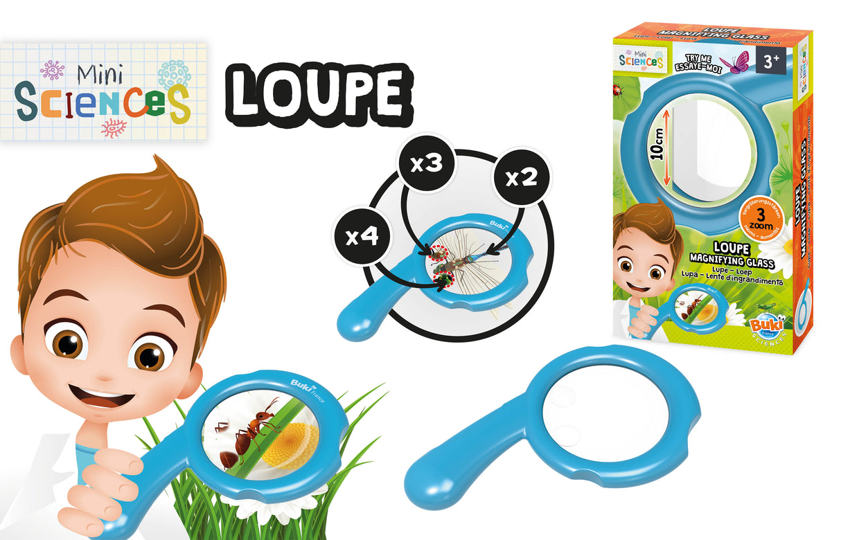 Buki Mini Sciences Magnifying glass 9007I