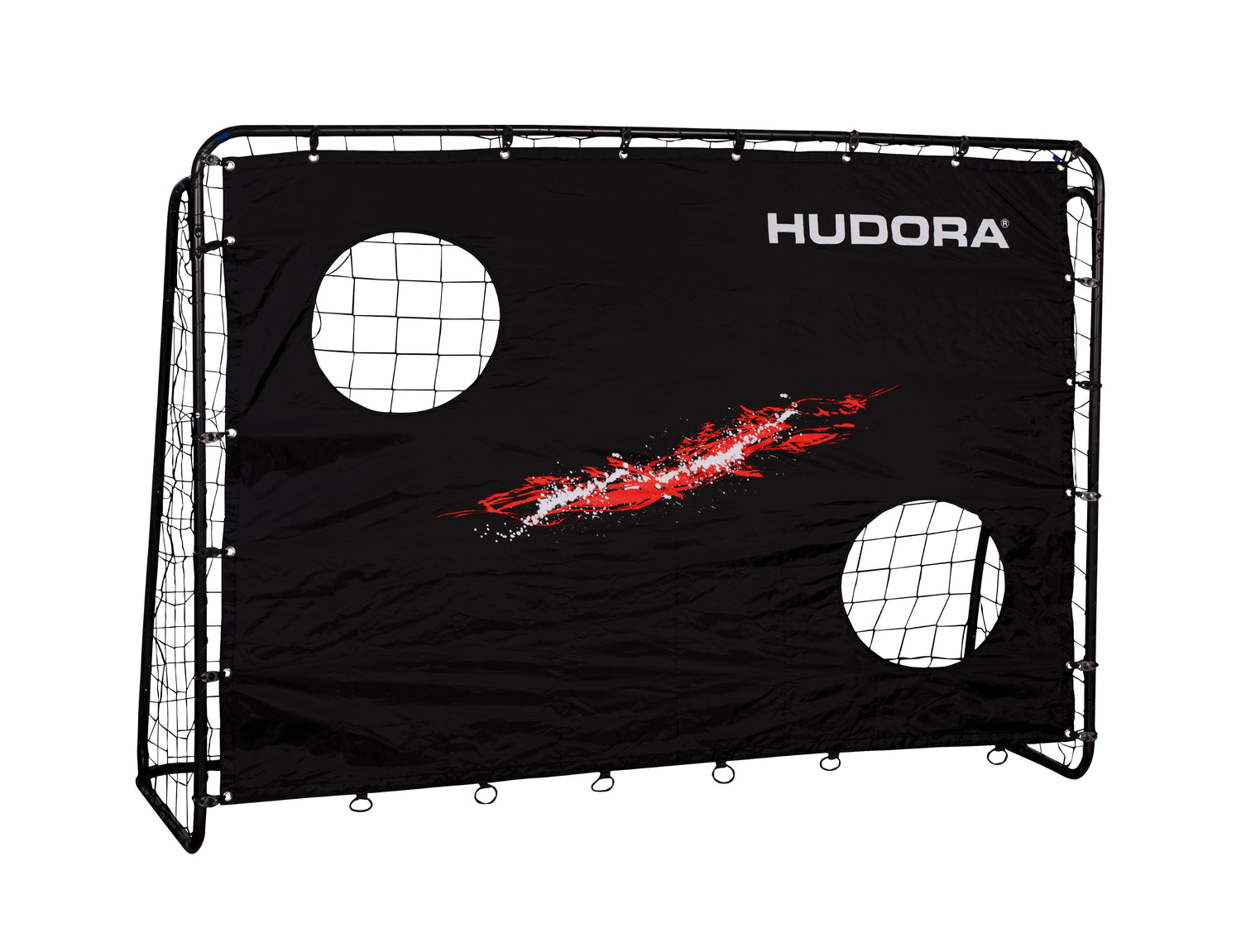HUDORA Soccer Goal with Training Wall 76923A