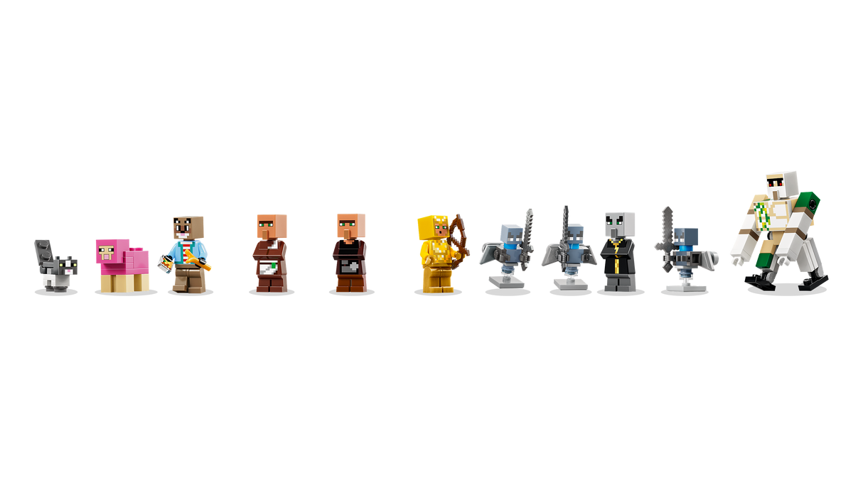 LEGO Minecraft Evoker Village Attack 21596L