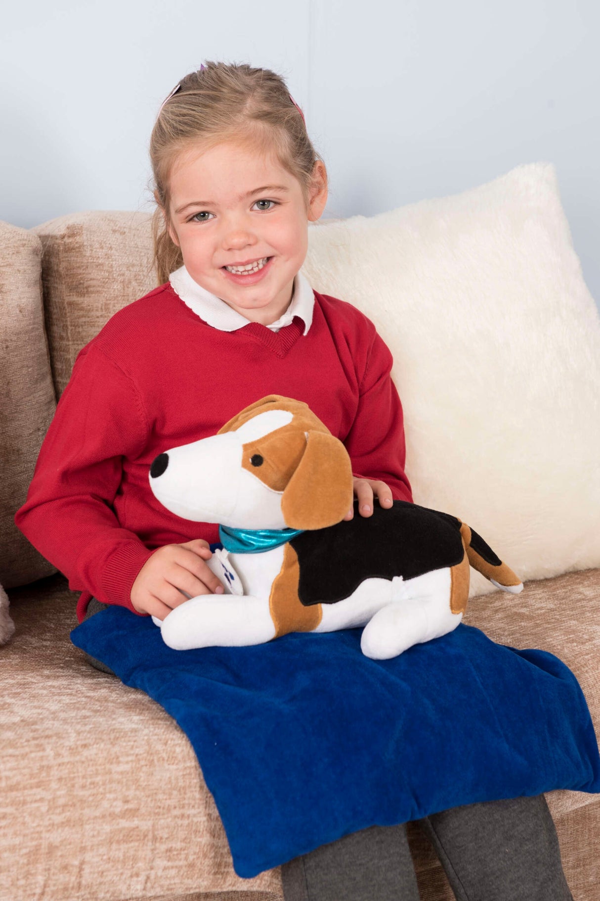 TTS Weighted Lap Buddies & Blanket - Beagle SD12677B