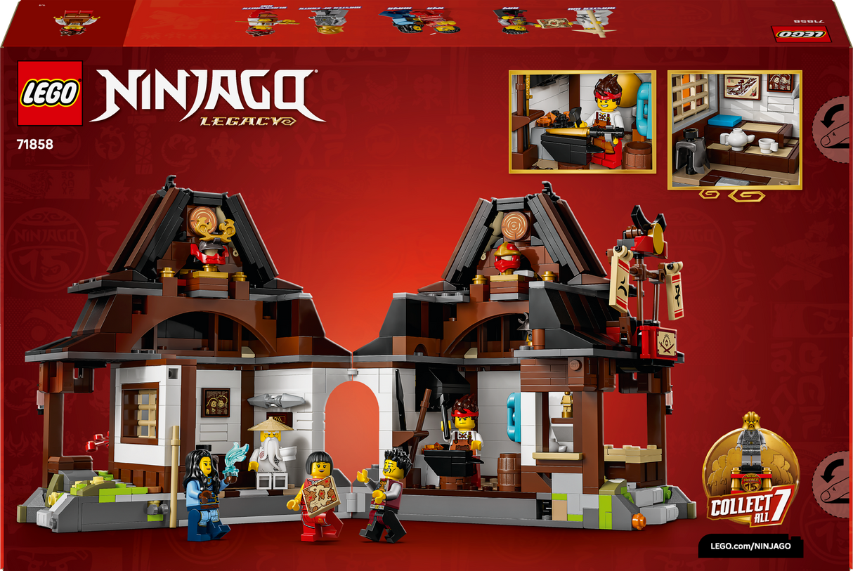 LEGO Ninjago Four Weapons Blacksmith 15th Anniversary 71858L
