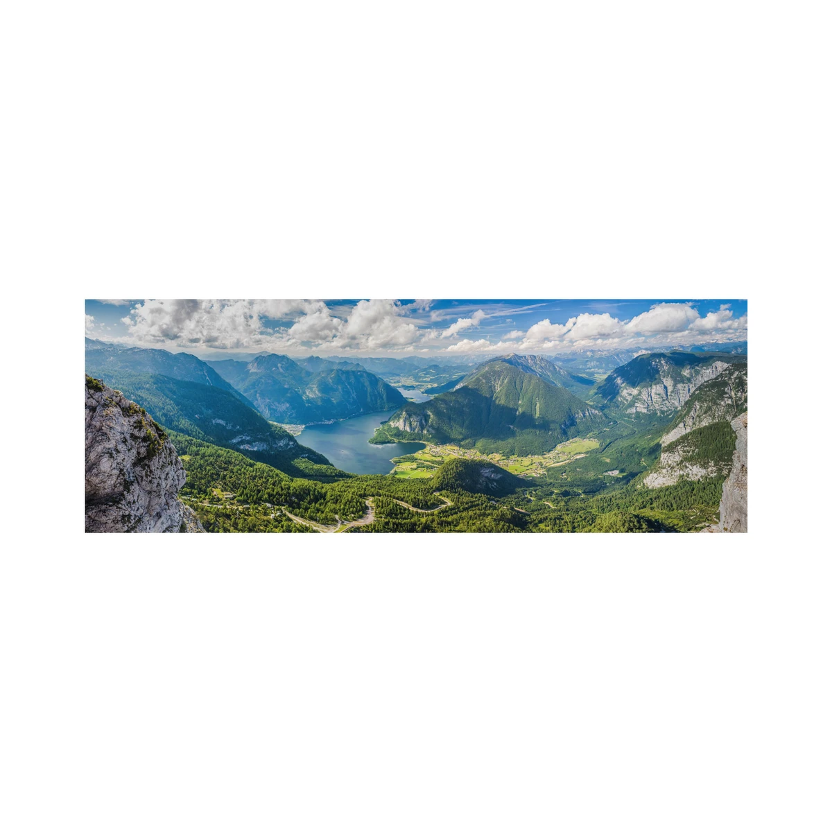 Dino Panoramic Puzzle 2000 Pieces: View Of The Alps 56211D