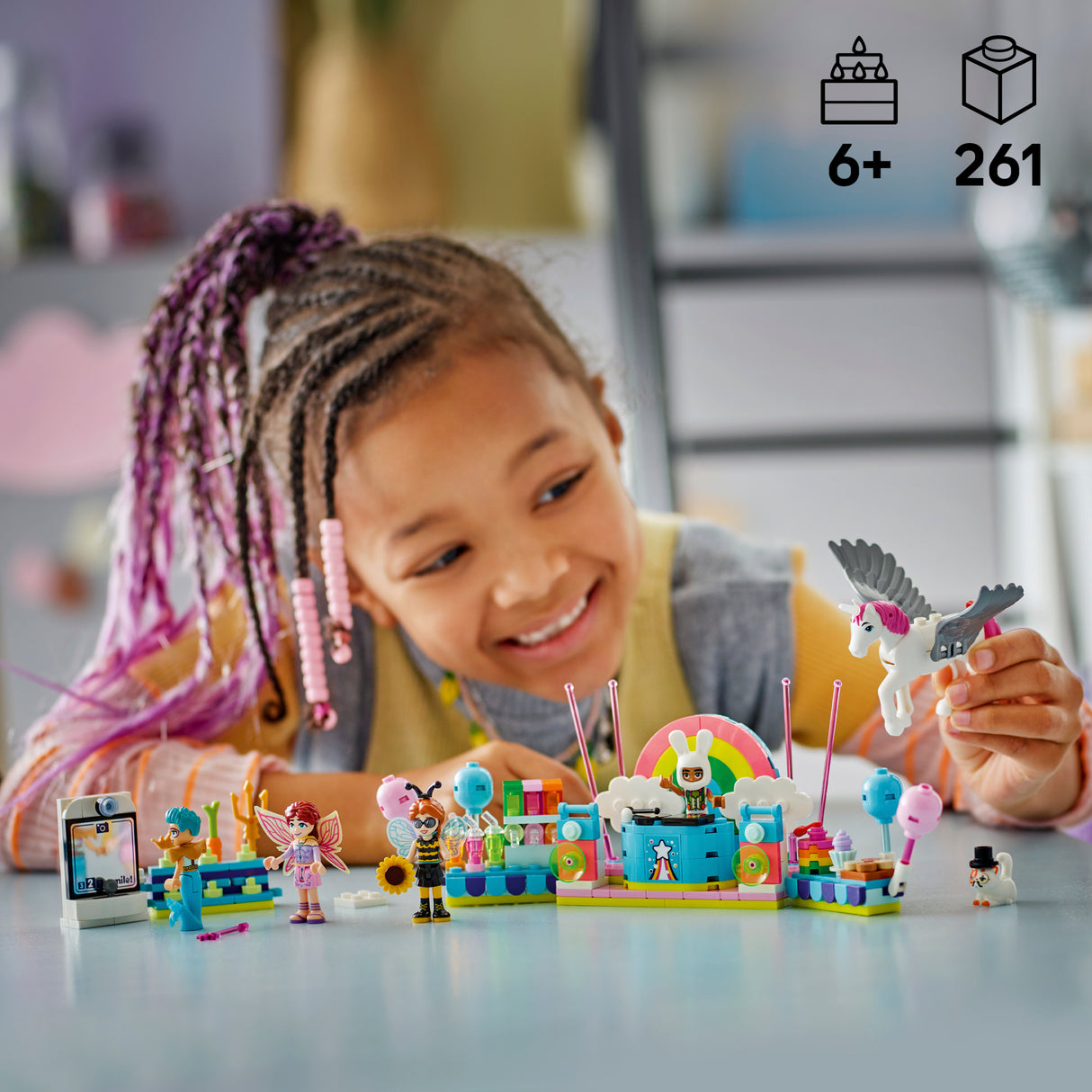 LEGO Friends Costume Party with Unicorn & Fairy 42661L
