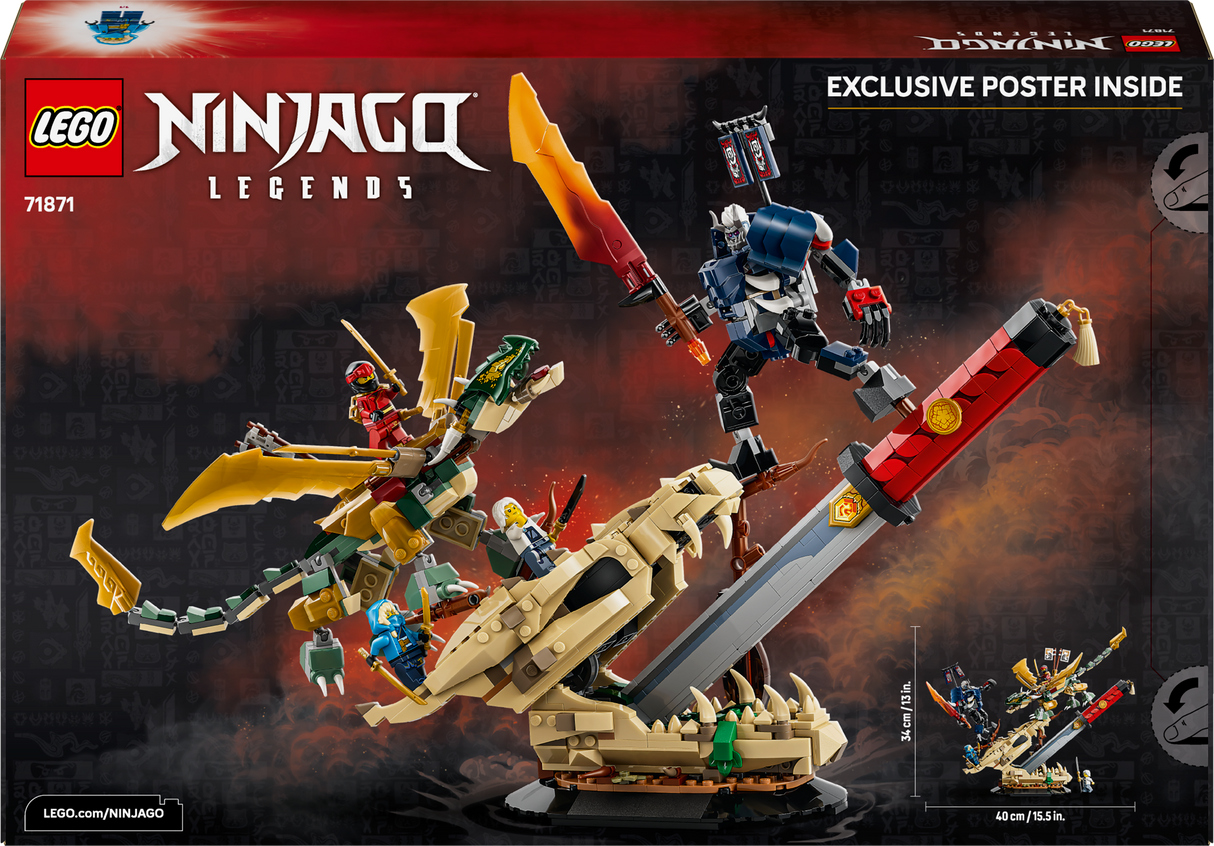 LEGO Ninjago Battle at the Dragon's Blade 71871L