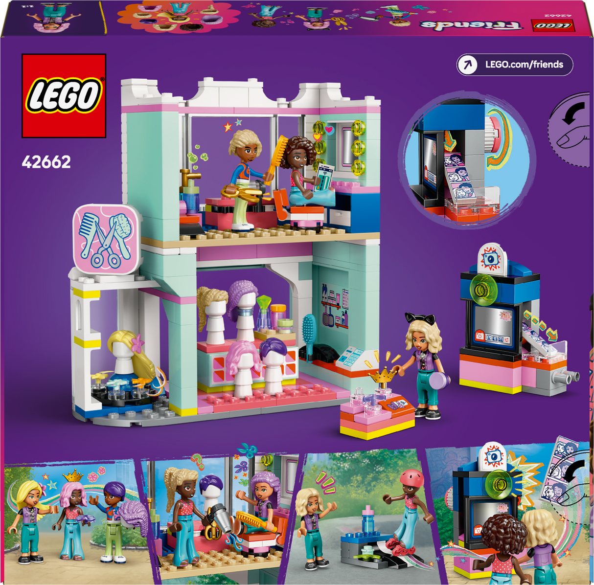 LEGO Friends Hair Salon and Accessories Shop 42662L