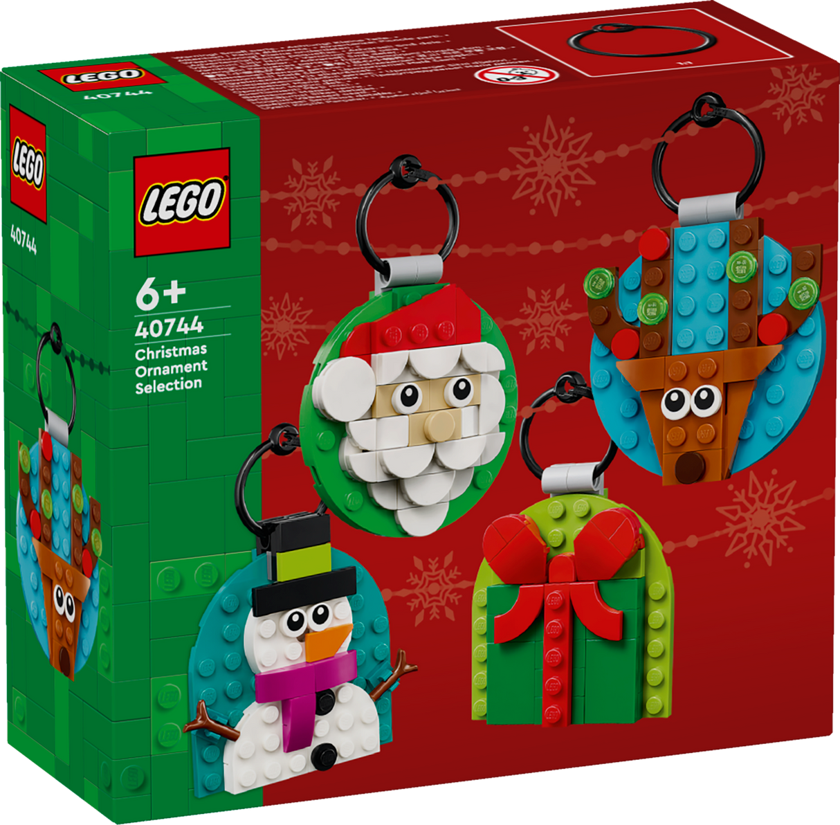 LEGO Iconic Christmas Ornament Selection 40744L