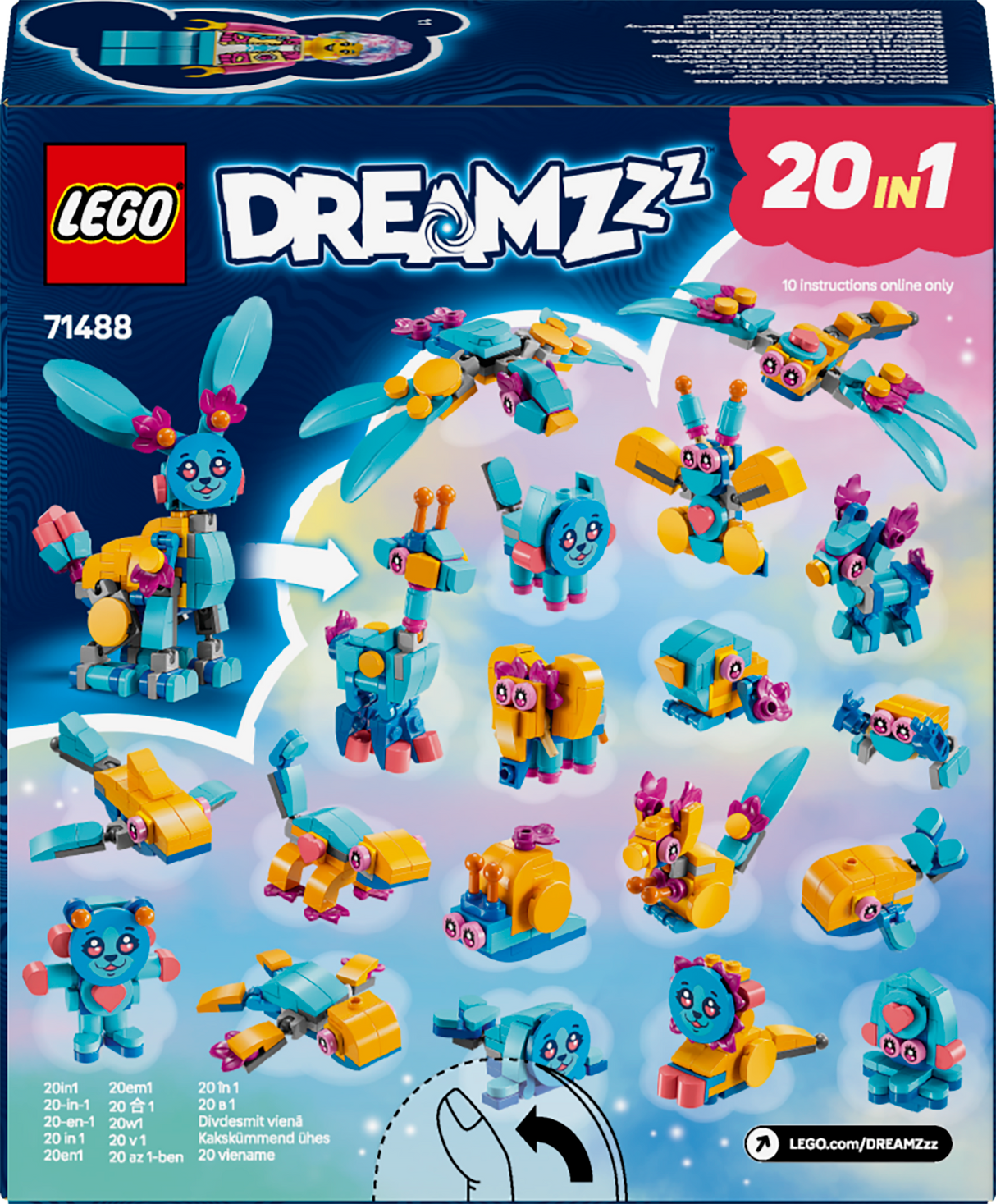 LEGO Dreamzzz Bunchu's Creative Animal Adventures 71488L