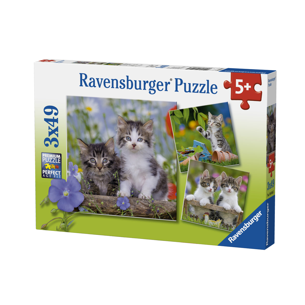 Ravensburger Puzzle 3x49 pc Kittens 080465V