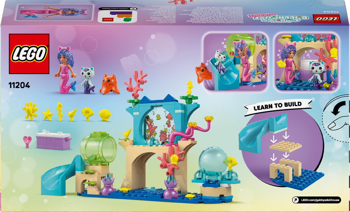 LEGO Gabby`s Dollhouse Mermaid Gabby's Aquarium Adventure 11204L