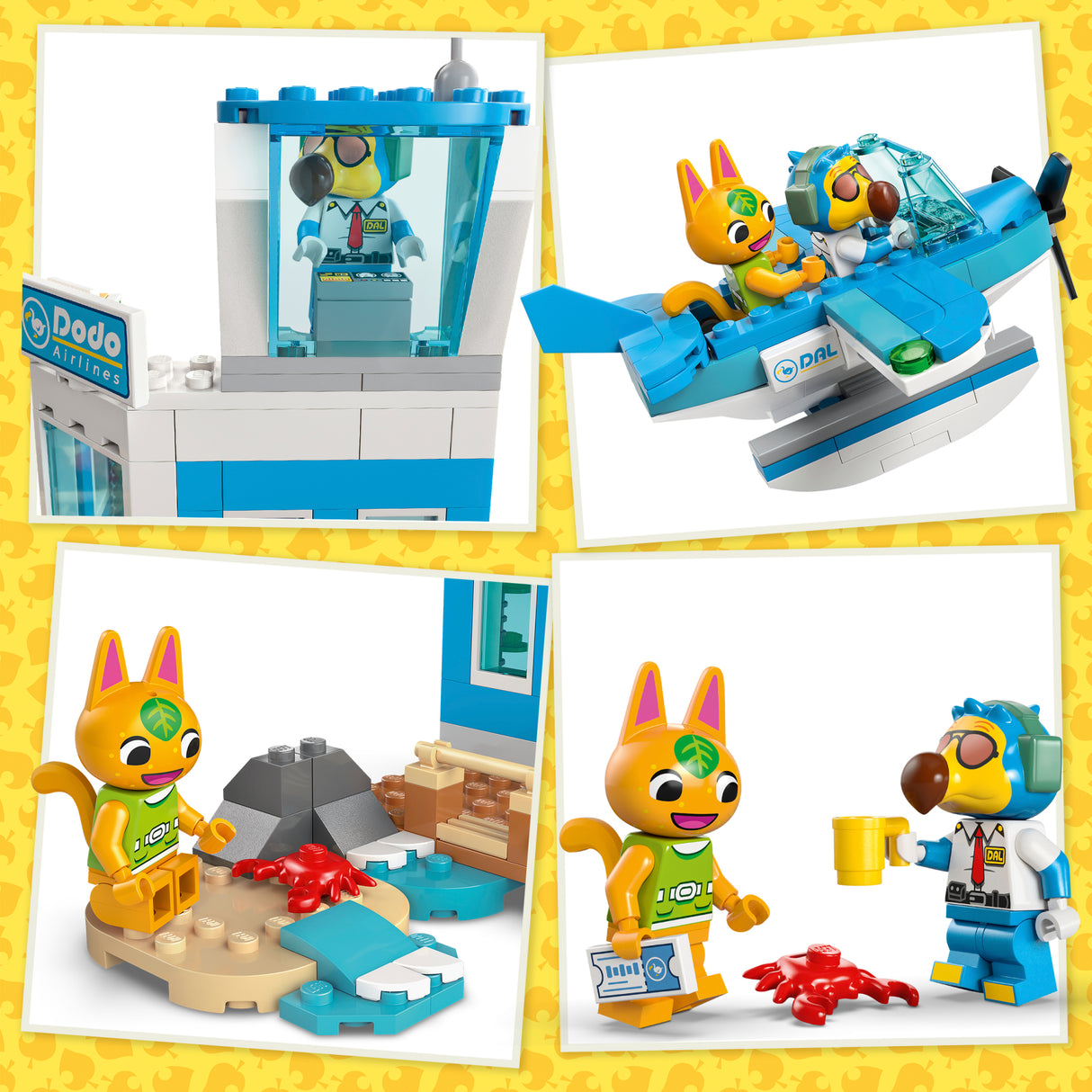 LEGO Animal Crossing Fly with Dodo Airlines 77051L