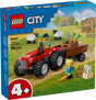 LEGO City Red Farm Tractor with Trailer & Sheep 60461L