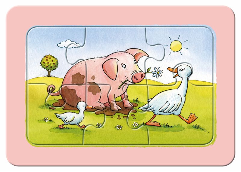 Ravensburger My First Puzzles 3x6 pc 065714V