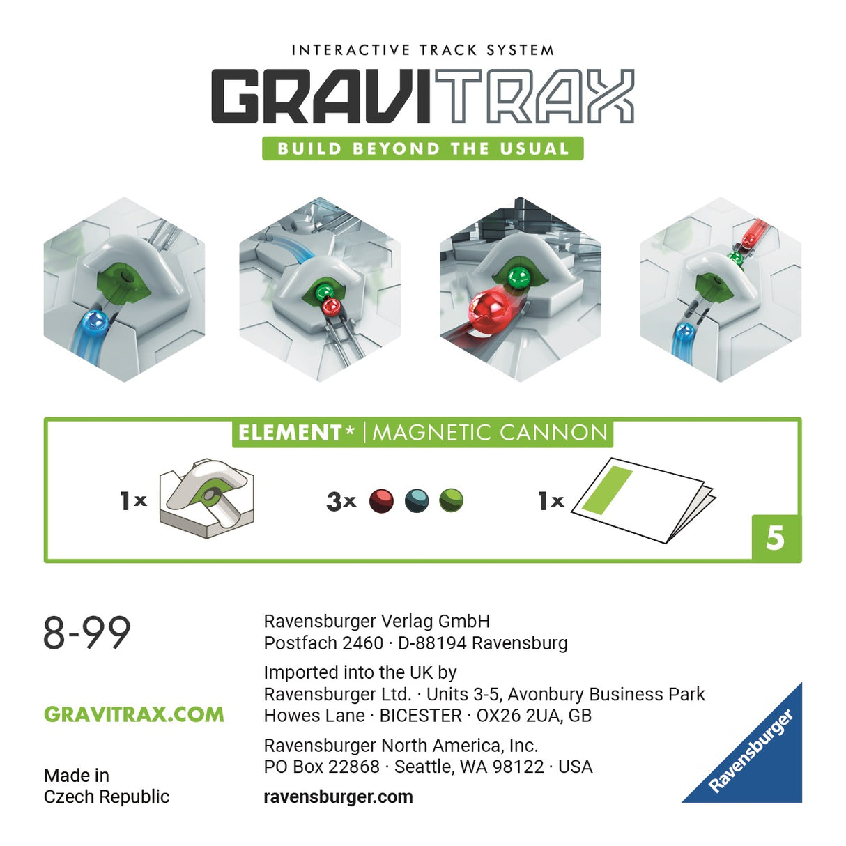 Ravensburger GraviTrax Magnetic Cannon 22413UU