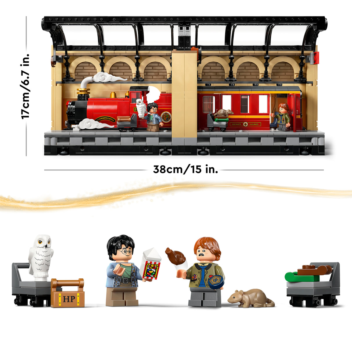 LEGO Harry Potter Book Nook: Hogwarts™ Express
 76450L