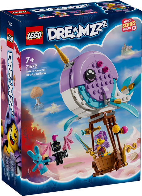 LEGO DREAMZZZ Izzie's Narwhal Hot-Air Balloon 71472L