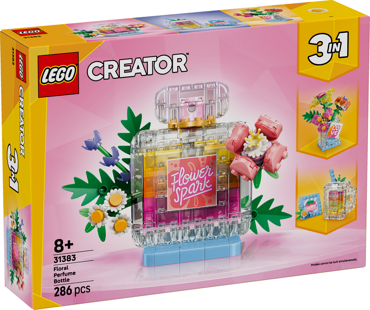 LEGO Creator Floral Decor Perfume Bottle 31383L