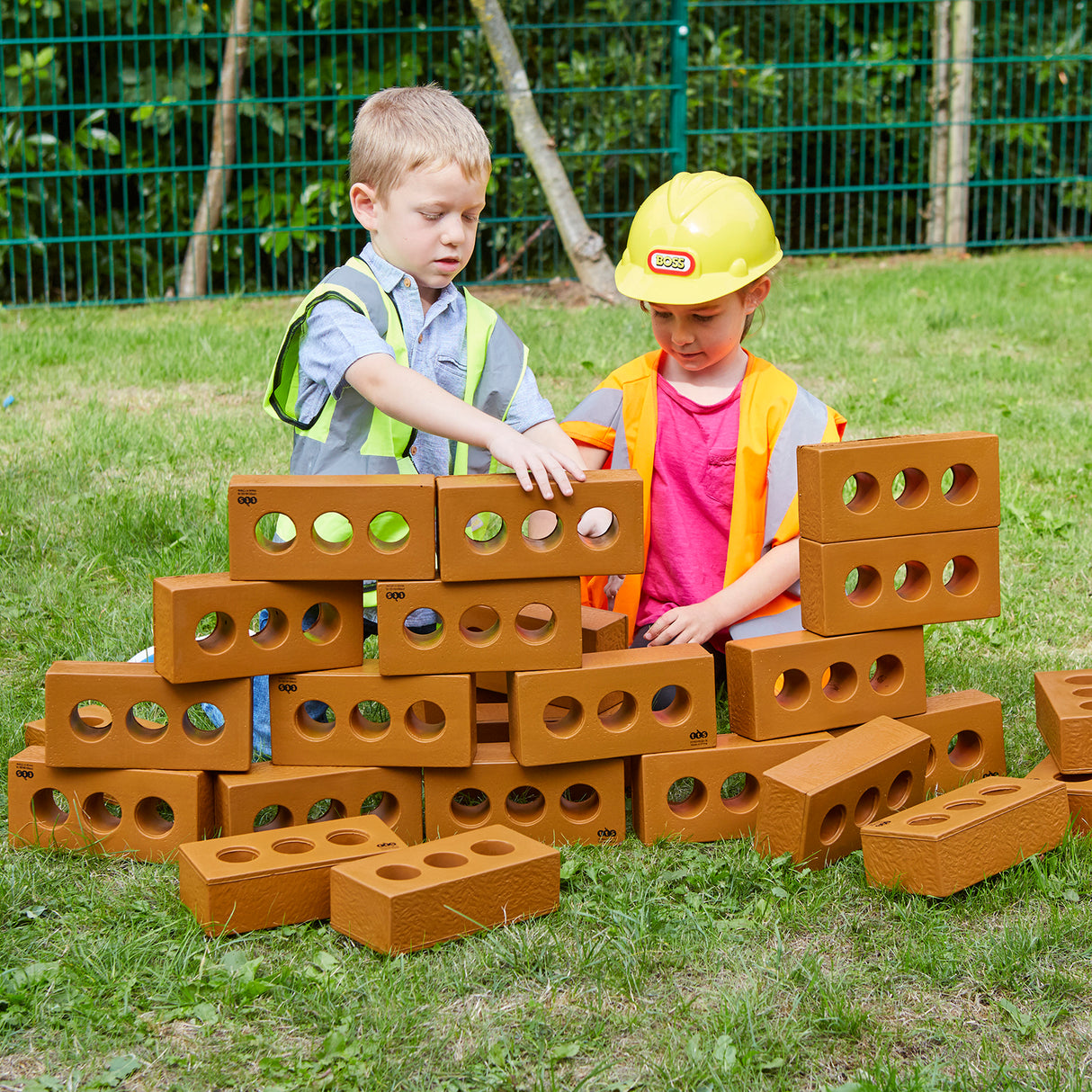 TTS Role Play Foam House Bricks 25pk FPREHBB