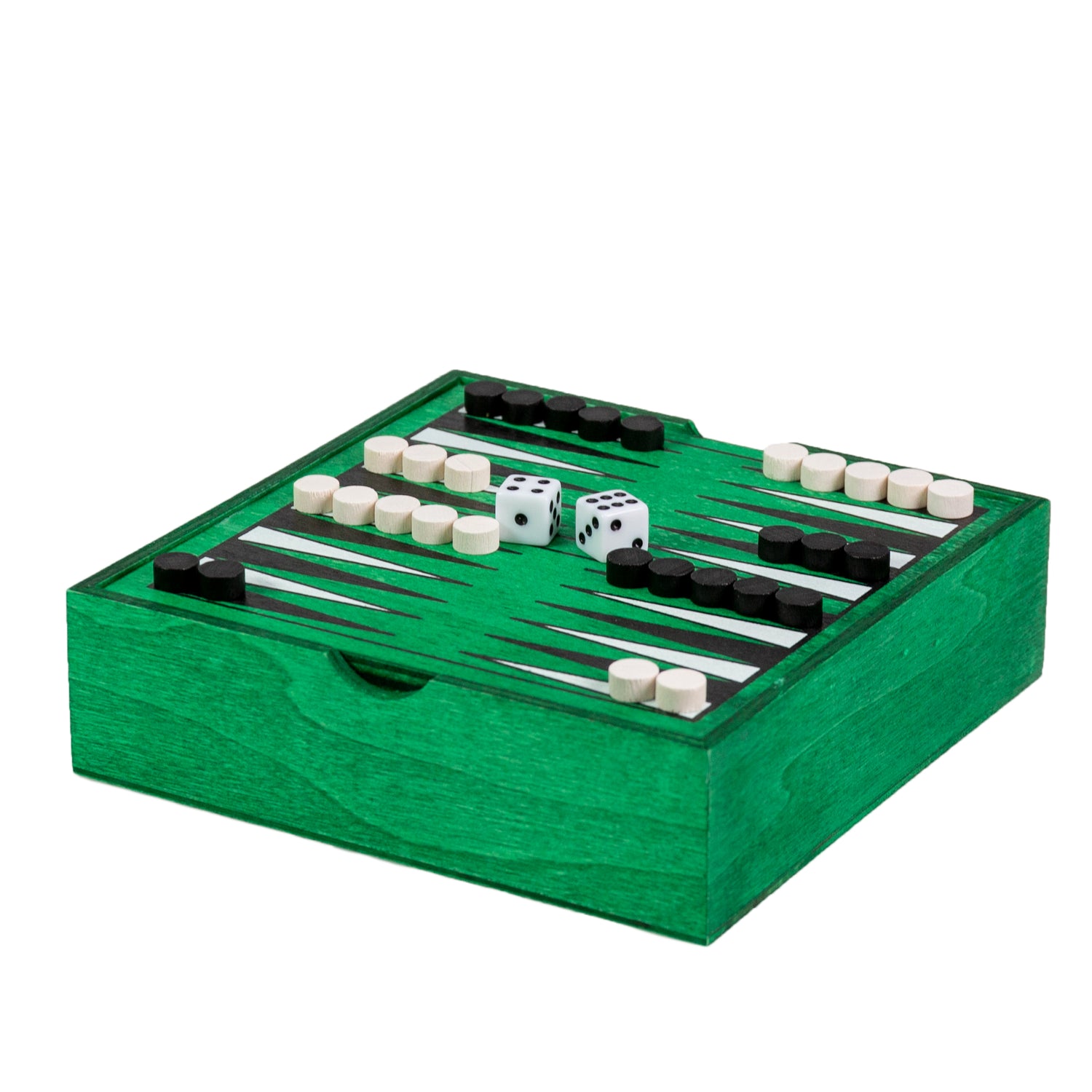 Tactic Wooden Classic Backgammon 14026T