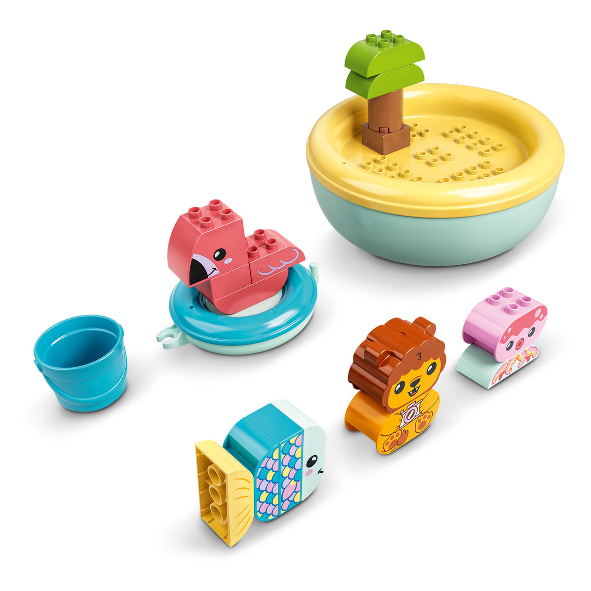 LEGO DUPLO Bath Time Fun: Floating Animal Island 10966L