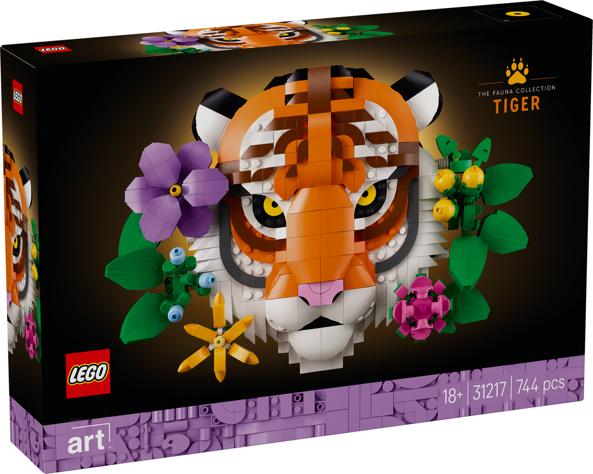 LEGO Art The Fauna Collection - Tiger
 31217L