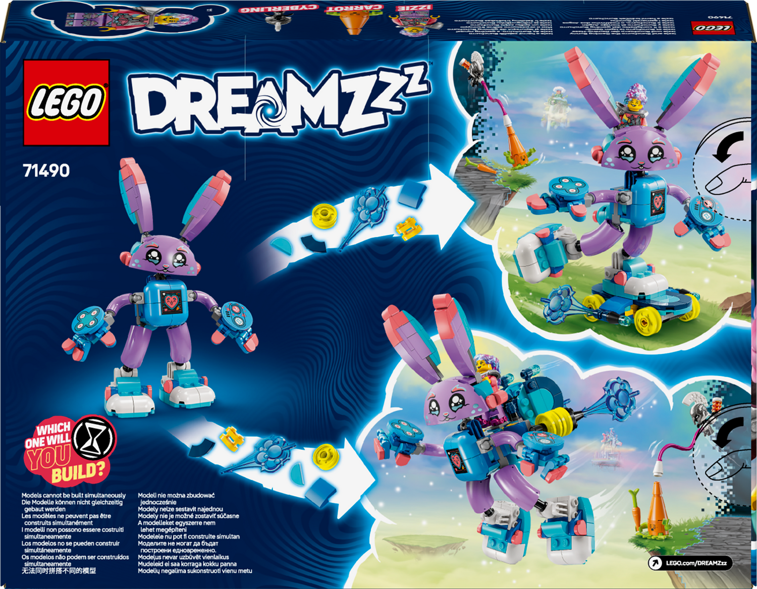 LEGO Dreamzzz Izzie and Bunchurro the Gaming Bunny 71490L