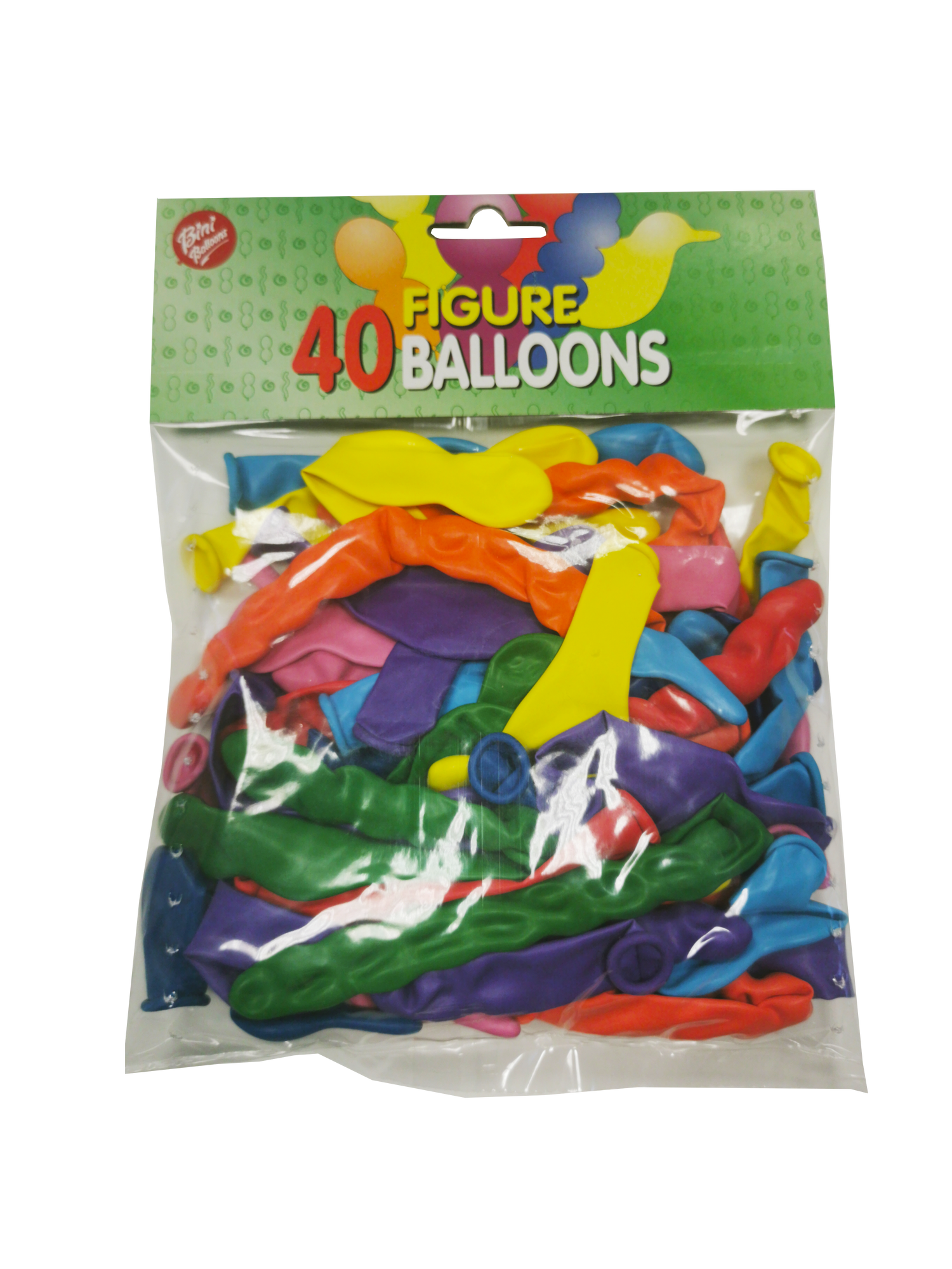 Bini Figure Balloons, 40 Pieces 84001H