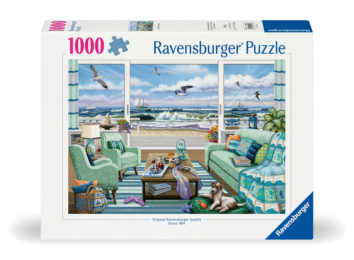 Ravensburger Puzzle 1000 pc  Beachfront Getaway 
 12000553V