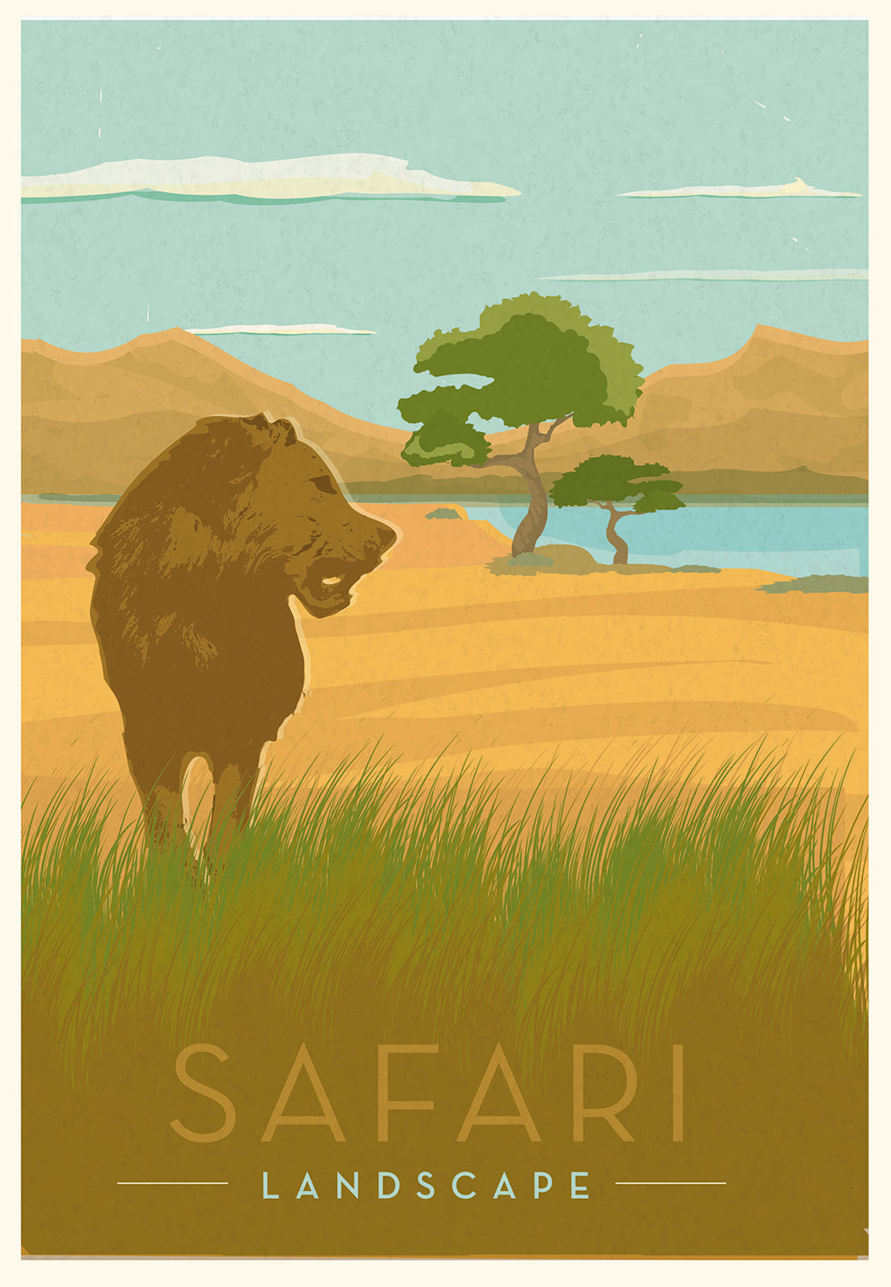 Ravensburger Puzzle 99 pc Safari 165407V