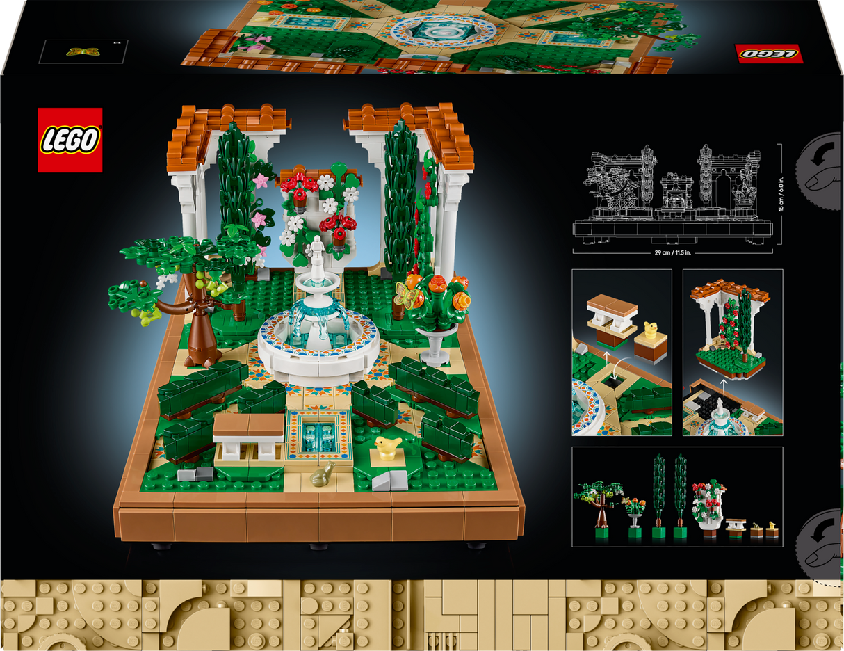 LEGO Icons Fountain Garden 10359L