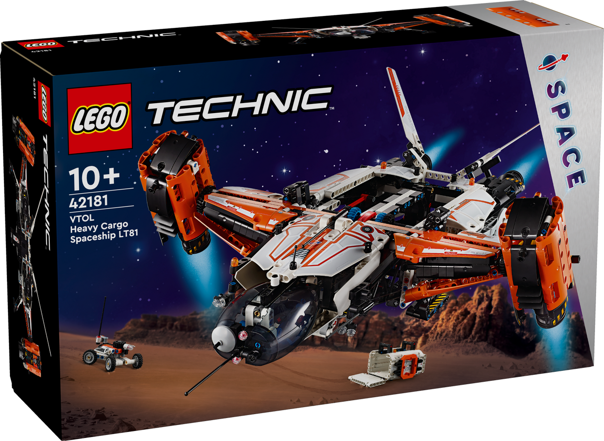 LEGO Technic VTOL Heavy Cargo Spaceship LT81 42181L