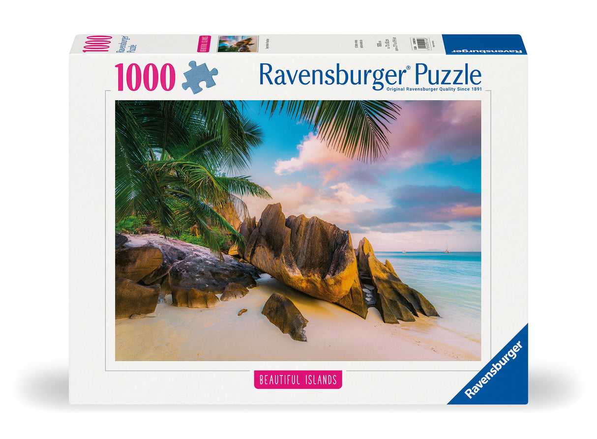 Ravensburger Puzzle 1000 Pieces: Beautiful Islands Seychel 12000154V