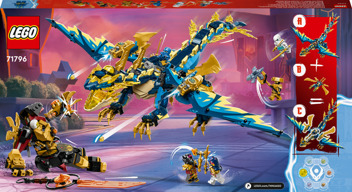LEGO Ninjago Elemental Dragon vs. The Empress Mech 71796L