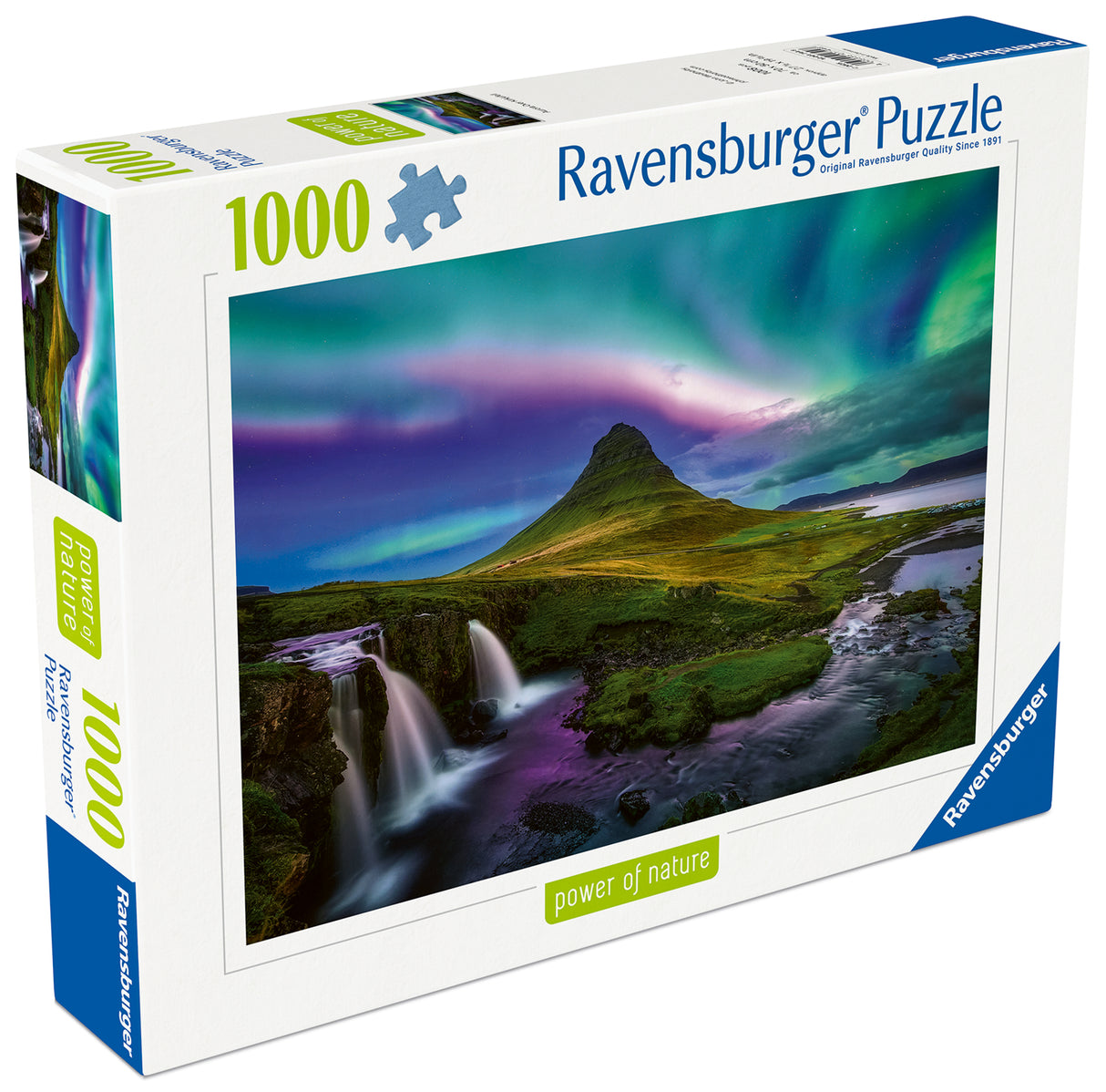 Ravensburger Puzzle 1000 Pieces: Aurora Over Kirkjufell 12001744V