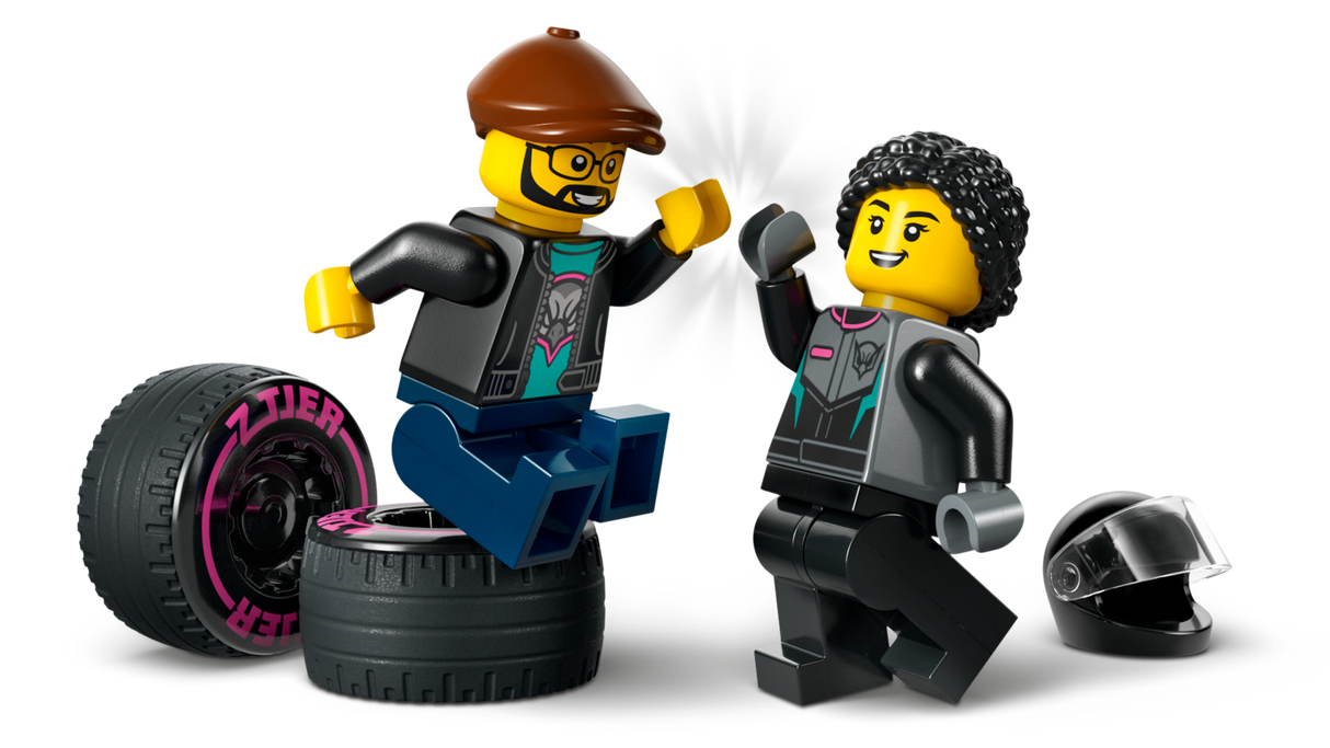 LEGO City Race Car and Car Carrier Truck 60406L