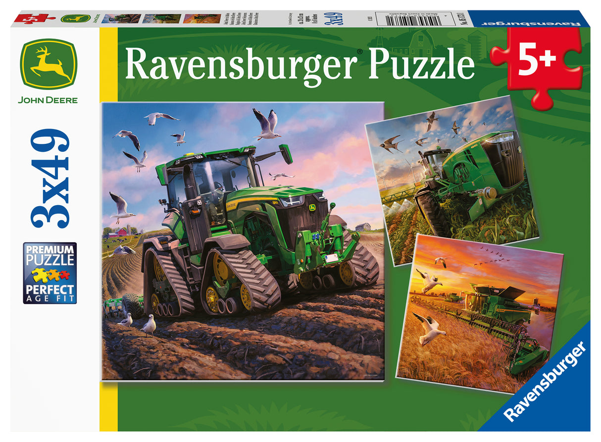Ravensburger Puzzle 3x49 pc John Deere Season 051731V