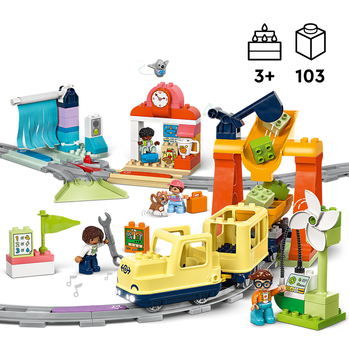 LEGO DUPLO Big Interactive Community Train 10428L