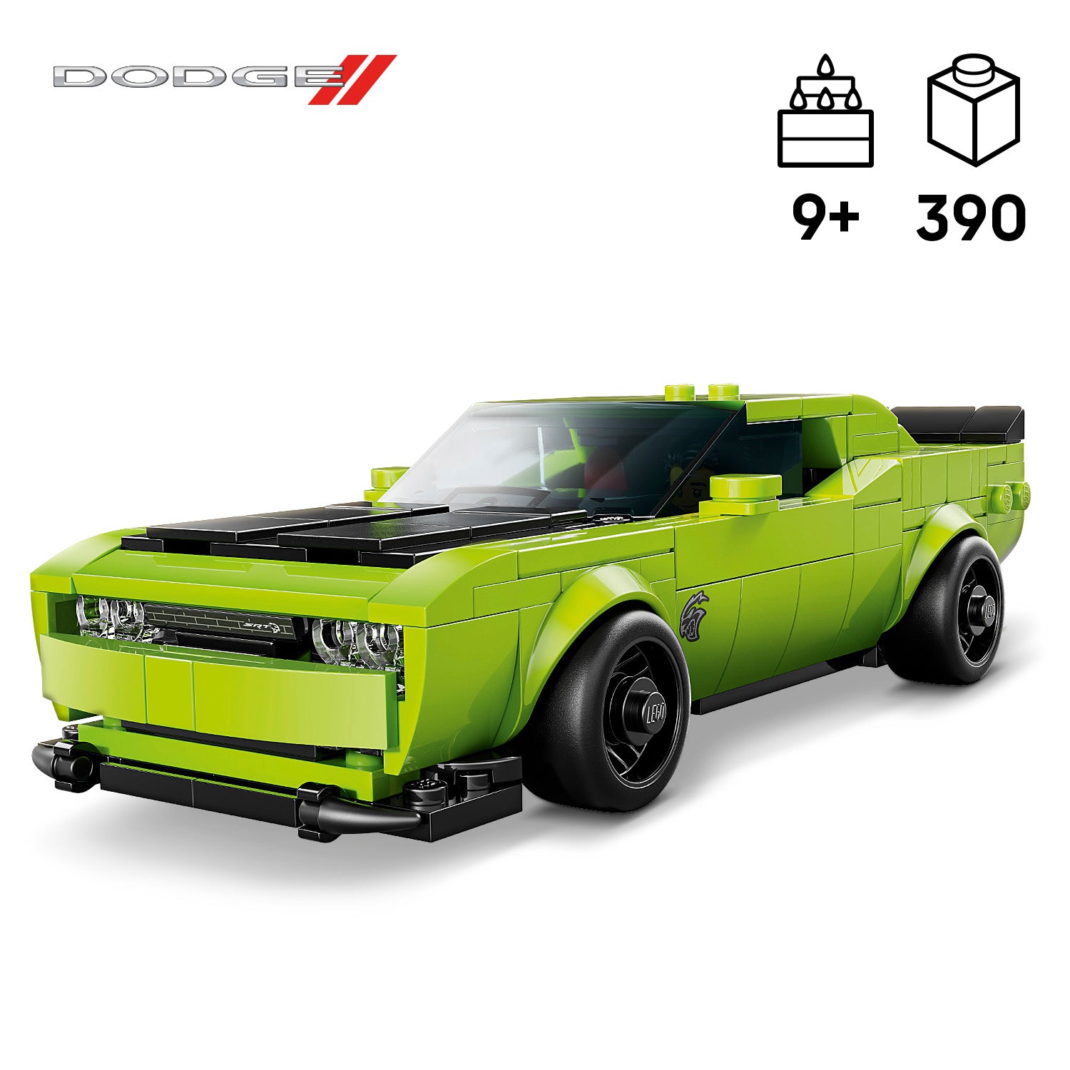 LEGO Speed Champions Dodge Challenger SRT Hellcat Sports Car 77237L