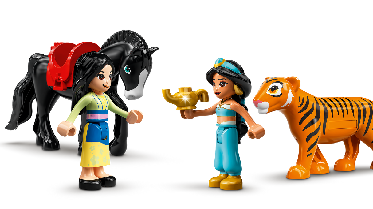 LEGO Disney Princess Jasmine and Mulan’s Adventure 43208L