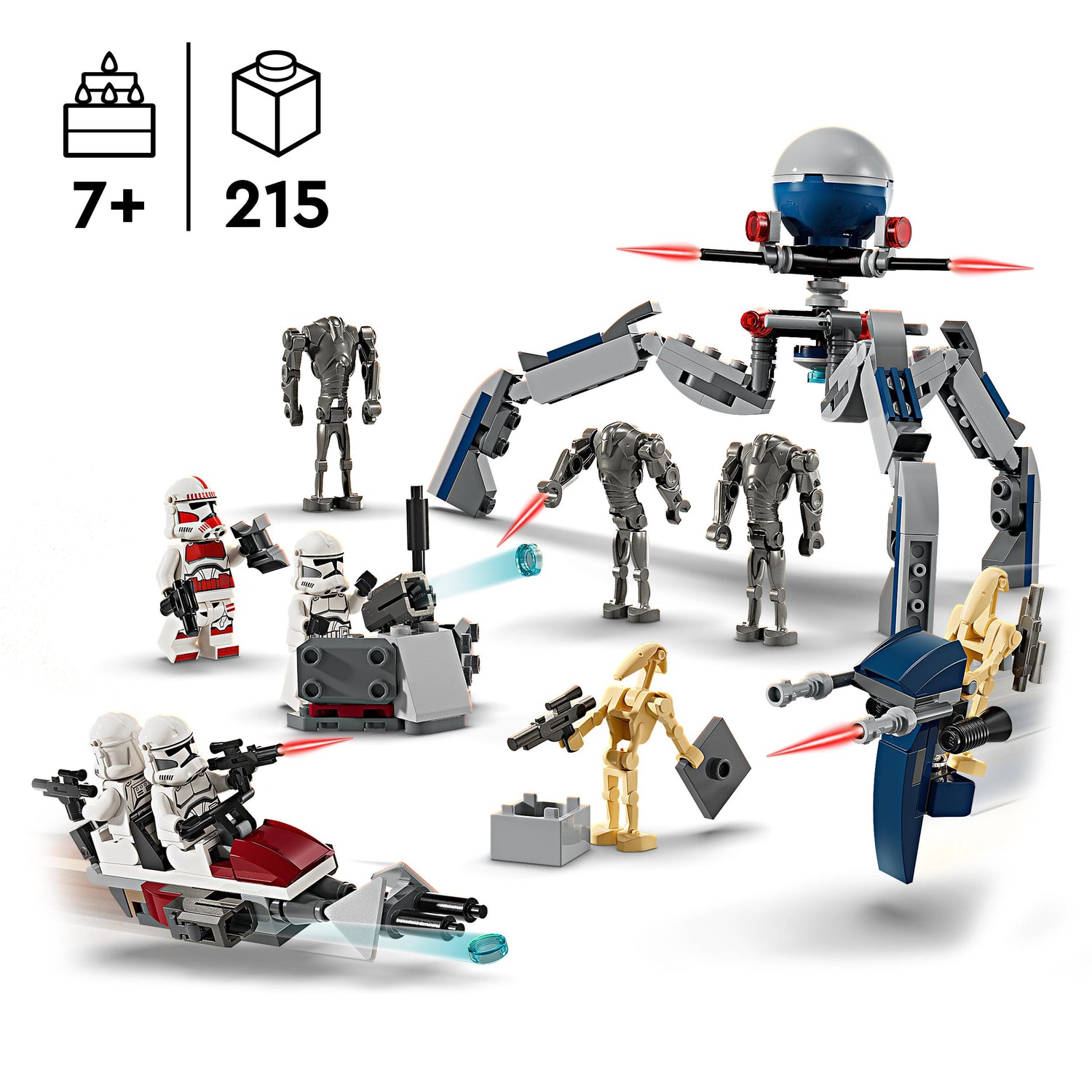 LEGO Star Wars Clone Trooper & Battle Droid Battle Pack 75372L